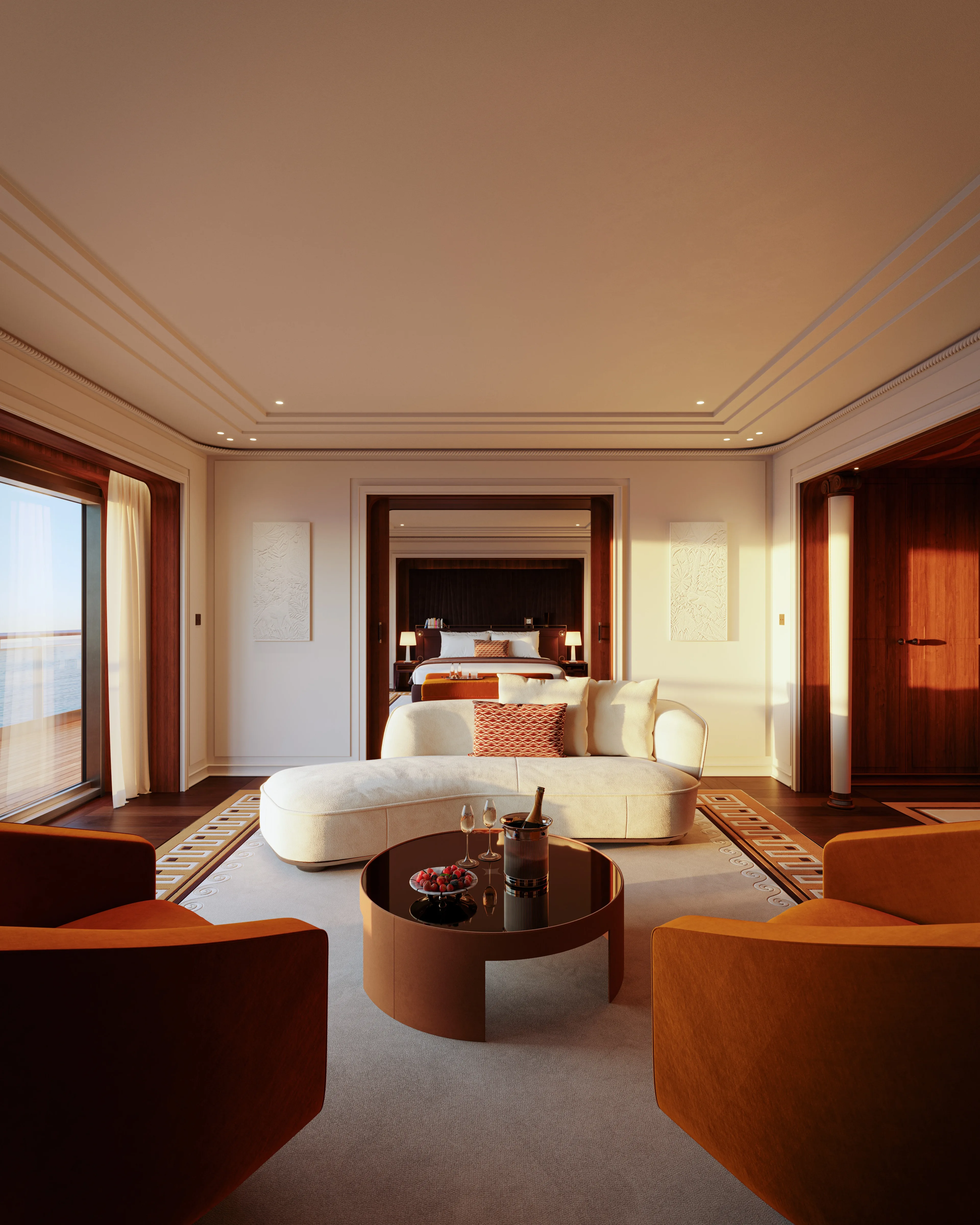 Corinthian Appartement Suite Living
