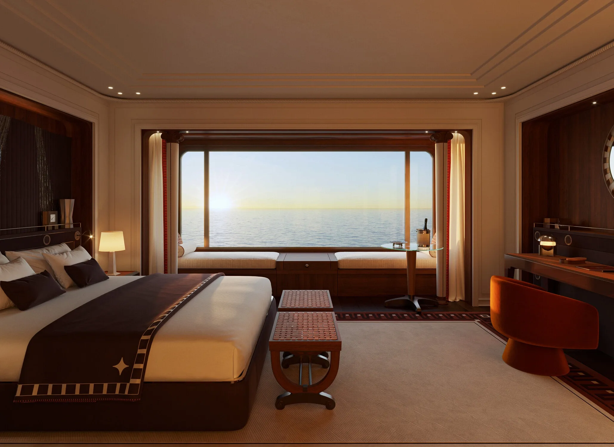 Luxury suite with Bay Window