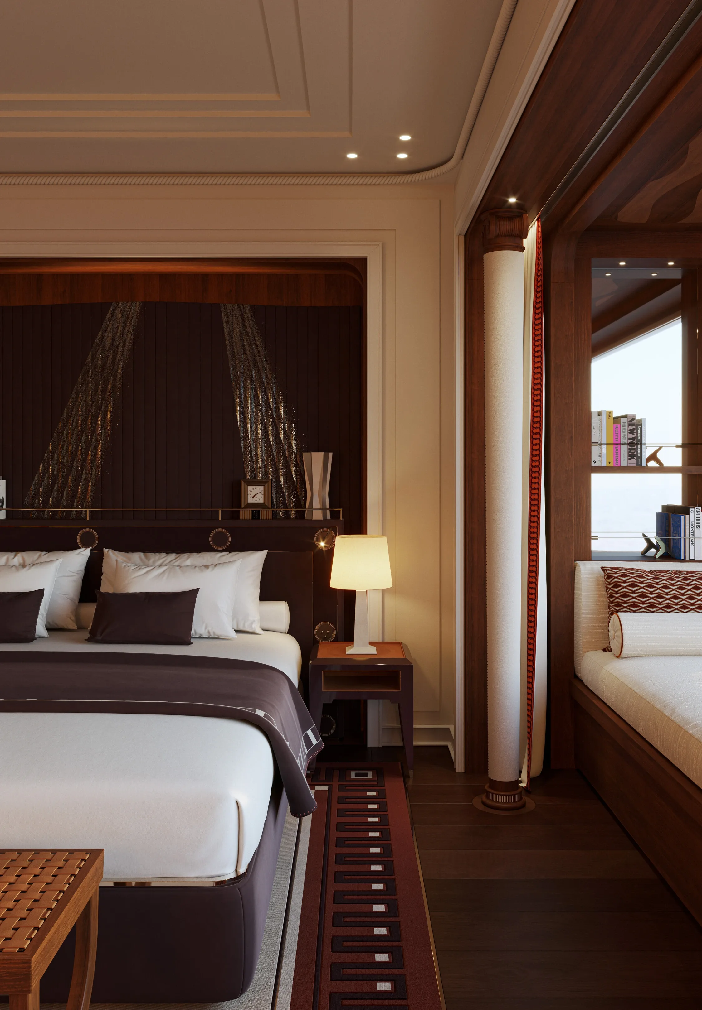 Luxury suite with Bay Window